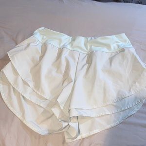 mint green athletic shorts